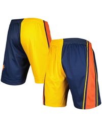 Mitchell & Ness - Split Swingman Shorts "Nba Golden State Warriors 2009" Smsh4855 Gsw09Pppnyyw" - Lyst