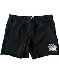 Amiri - Dubai Exclusive Logo Shorts & Amjysh1012 001" - Lyst