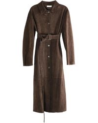 The Row - Kendra Coat "Chestnut" 10848 L815 Csb" - Lyst