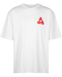 Palace - Seoul 2 Seoul Tri-Ferg T-Shirt Greymar" P0021" - Lyst