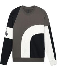 RTA - Charles Sweatshirt Patchwork" Mf24K622 T1199Bwgpw" - Lyst