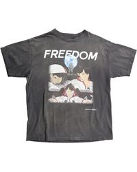 SAINT Mxxxxxx - Freedom Logo Short-Sleeves T-Shirt Sm Ys8 0000 C19" - Lyst