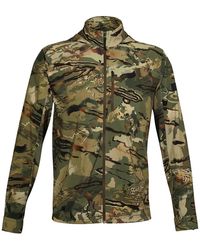 Under Armour - Hardwoods Hybrid Jacket "Forest 2.0 Camo 1343142 988" - Lyst
