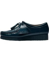 Clarks - Originals Wallabee "Dark Leather" 26182746" - Lyst