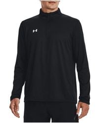 Under Armour - Tech Team Quarter-Zip Long-Sleeve T-Shirt 1376844 001" - Lyst