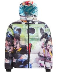 Kidsuper - Sunday Mornings Printed Puffer Jacket "Multi" Ks019" - Lyst