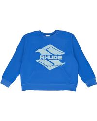Rhude - Dragon Crewneck Rhd-Mhds-1937" - Lyst