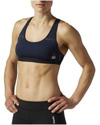 Reebok - Rcf Crossfit Racer Bra Solid "Faux" Aa1125" - Lyst