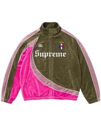 Supreme - Umbro Velour Track Jacket "Fw26 - Lyst