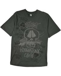 Stussy - Skulls Pigment Dyed T-Shirt Stus495" - Lyst