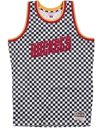 Mitchell & Ness - Nba Checked Swingman Jersey "Houston Rockets - Lyst