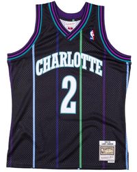 Mitchell & Ness - Nba Larry Johnson Reload Swingman Jersey "1992 Charlotte Hornets - Lyst