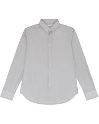 Lanvin - Slim Fit Visible Button-Down Shirt Rm Si0201 5713 A23 2900" - Lyst