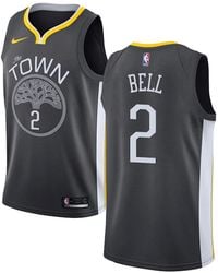 Nike - Nba Gs Warriors Statement Swingman Jersey "Jordan Bell" 877205 066" - Lyst