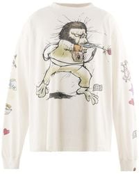 SAINT Mxxxxxx - Bape Long Sleeve T-Shirt Sm Mk1 0000 C38" - Lyst