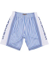 Mitchell & Ness - Nba Striped Swingman Shorts "1996 Los Angeles Lakers - Lyst