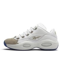 Reebok - Question Low "Oatmeal" Ef7609" - Lyst