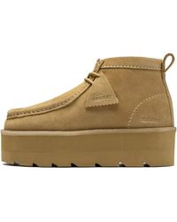 Clarks - Meare Wallabee "Maple Suede" 26183805" - Lyst