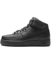 Nike - Air Force 1 Mid '07 "2021 Release Triple" Cw2289 001" - Lyst