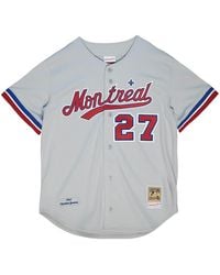 Mitchell & Ness - Mlb Montreal Expos Cooperstown Authentic Jersey Ajy13366 Mex97Vguchrm" - Lyst