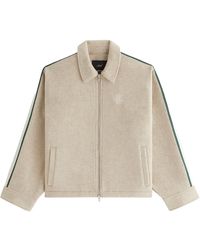 Kith - Corwin Wool Coach Zip Jacket Khw030669 102" - Lyst