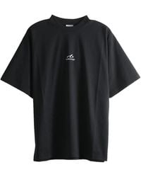 Balenciaga - Medium Fit Tech Logo T-Shirt 764235Tuvo71000" - Lyst