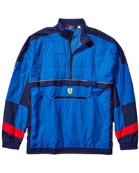 PUMA - Scuderia Ferrari Street Woven Jacket 595550 06" - Lyst