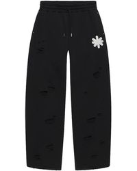 LOSTSHDWS - Distressed Logo Sweatpants Lost004" - Lyst