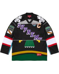 Supreme - Paneled Hockey Jersey "Ss26 - Lyst