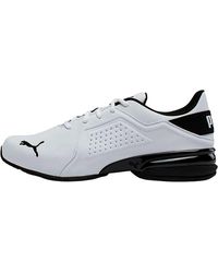 PUMA - Viz Runner Training Sneaker In White- Black At Nordstrom Rack - Lyst