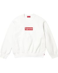 Supreme - Washed Box Logo Crewneck "Ss25 - Lyst