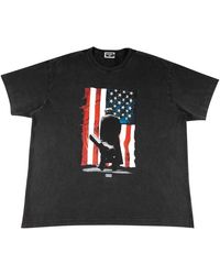 Kith - Johnny Cash American Flag Vintage T-Shirt Khm033588 001" - Lyst