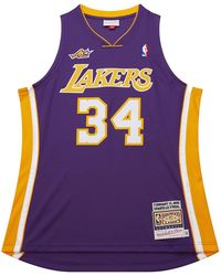 Mitchell & Ness - Dark Jersey "Nba Lakers 2000 Shaquille O'Neal" Jy10733 Lalpurp" - Lyst