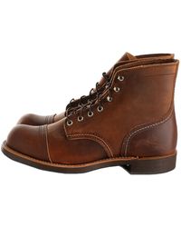 Red Wing - Iron Ranger Regular "Copper Rough & Tough" 08085D Copper" - Lyst