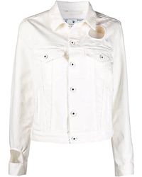 Off-White c/o Virgil Abloh - Meteor Regular Jacket Owye027C99Den0020100" - Lyst