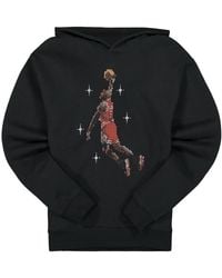 Nike - Air Essential Graphic Fleece Hoodie Dc9713 010" - Lyst