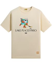 Kith - Olympics Heritage Lake Placid Vintage T-Shirt "Sandrift" Khm034603 104" - Lyst