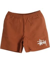 Stussy - Water Big Basic Short "Tort Tortoise" 113156N Tort" - Lyst