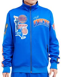 Pro Standard - New York Knicks Home Town Royal Track Jacket Bnk654359 Ryb" - Lyst
