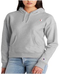 Champion - Reverse Weave Fleece Pullover Hoodie "Oxford" Gf757 806" - Lyst