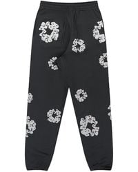 DENIM TEARS - Rhinestone Cotton Wreath Sweatpants "Vintage" Dt676" - Lyst