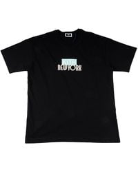 Kith - New York City Classic Logo T-Shirt Khmg030065 001" - Lyst