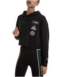 PUMA - Tz Hoodie (cotton Black) Clothing - Lyst