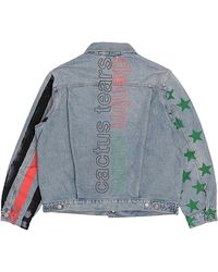 DENIM TEARS - Cactus Tears Denim Plant Jacket Dt191" - Lyst