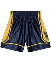 Mitchell & Ness - Ncaa Dark Shorts "Marquette 2002" Ashr4219 Mau02Pppasbl" - Lyst