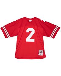 Mitchell & Ness - Ncaa Dark Jersey Ohio State 1986 Cris Carter "Ohio State" Lgjy4469 Ost86Ccaunrd" - Lyst