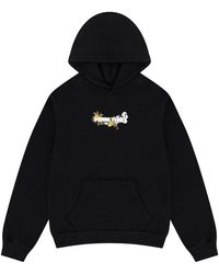 DENIM TEARS - Embroidered Floral Logo Hoodie Dt263" - Lyst