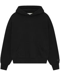 Fear Of God - Classic Fit Fleece Hoodie "Jet" 192As252050F" - Lyst