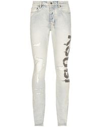 Ksubi - Chitch Phase Out Stencil Jeans Style 5000006433 098" - Lyst
