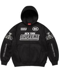 Supreme - Football Zip Up Hooded Sweatshirt "Fw25 - Lyst